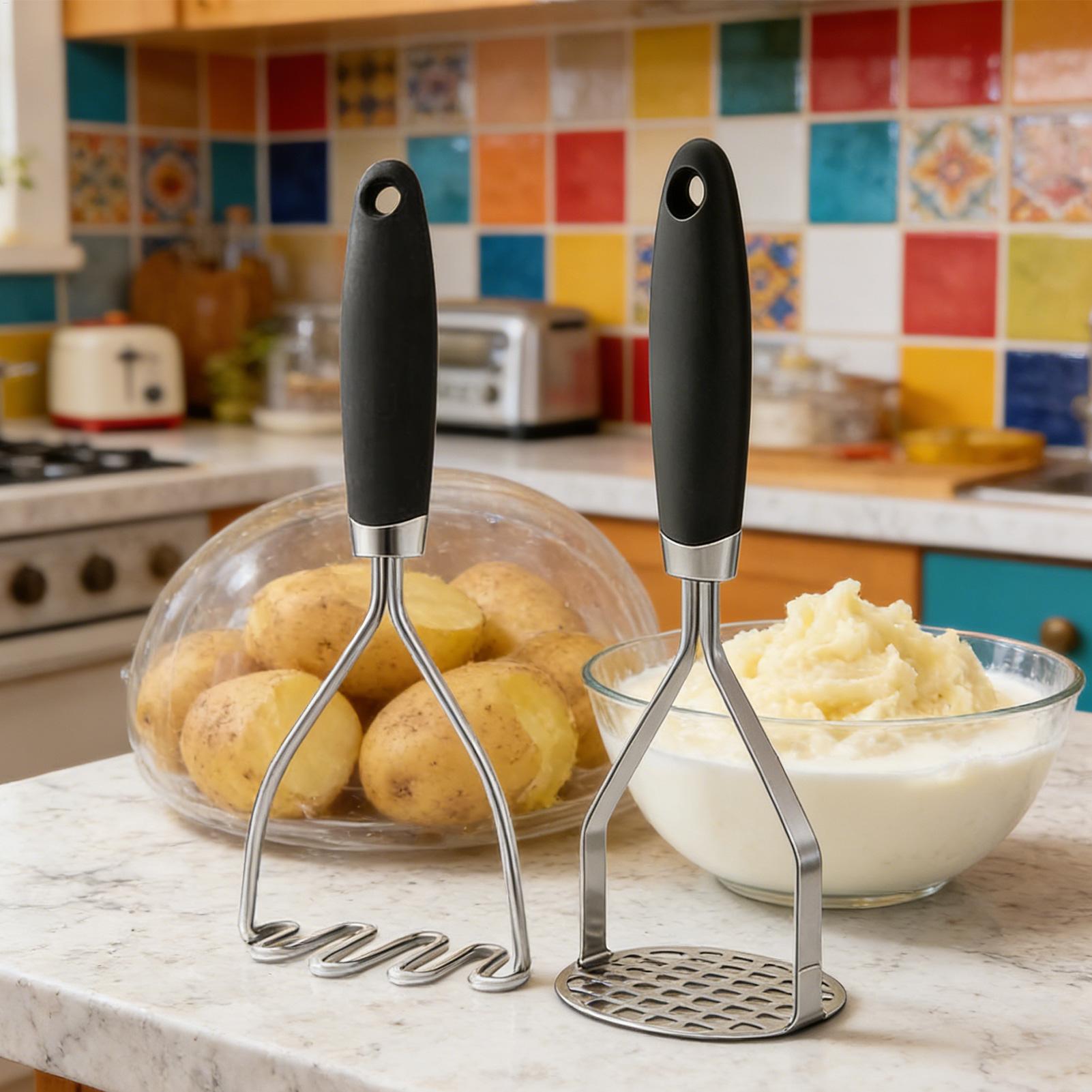 Meal Prep Restaurant - Schiacciapatate Manuale, Utensile da Cucina Resistente
