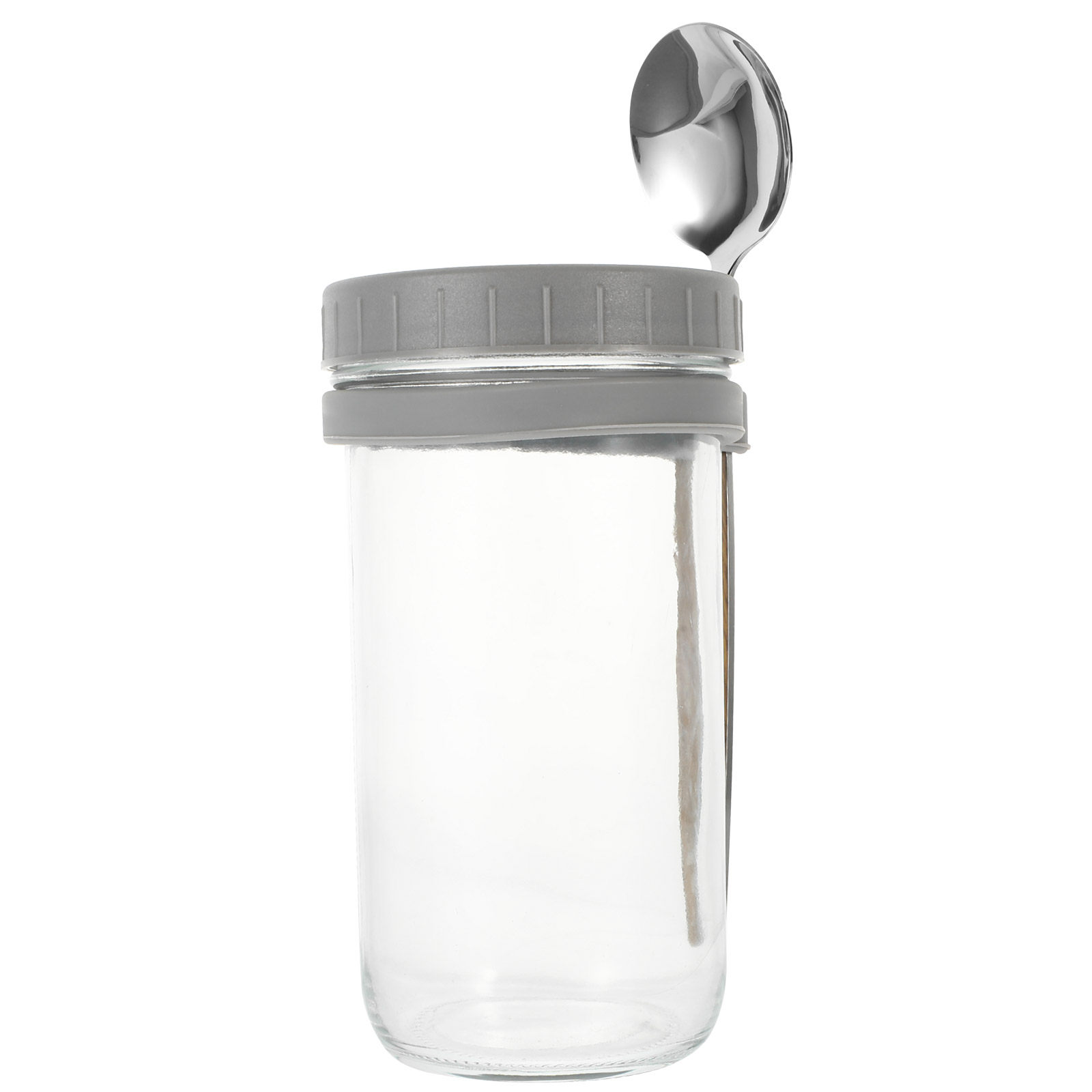 Overnight Oat Jar - Set di Eleganti Contenitori in Vetro