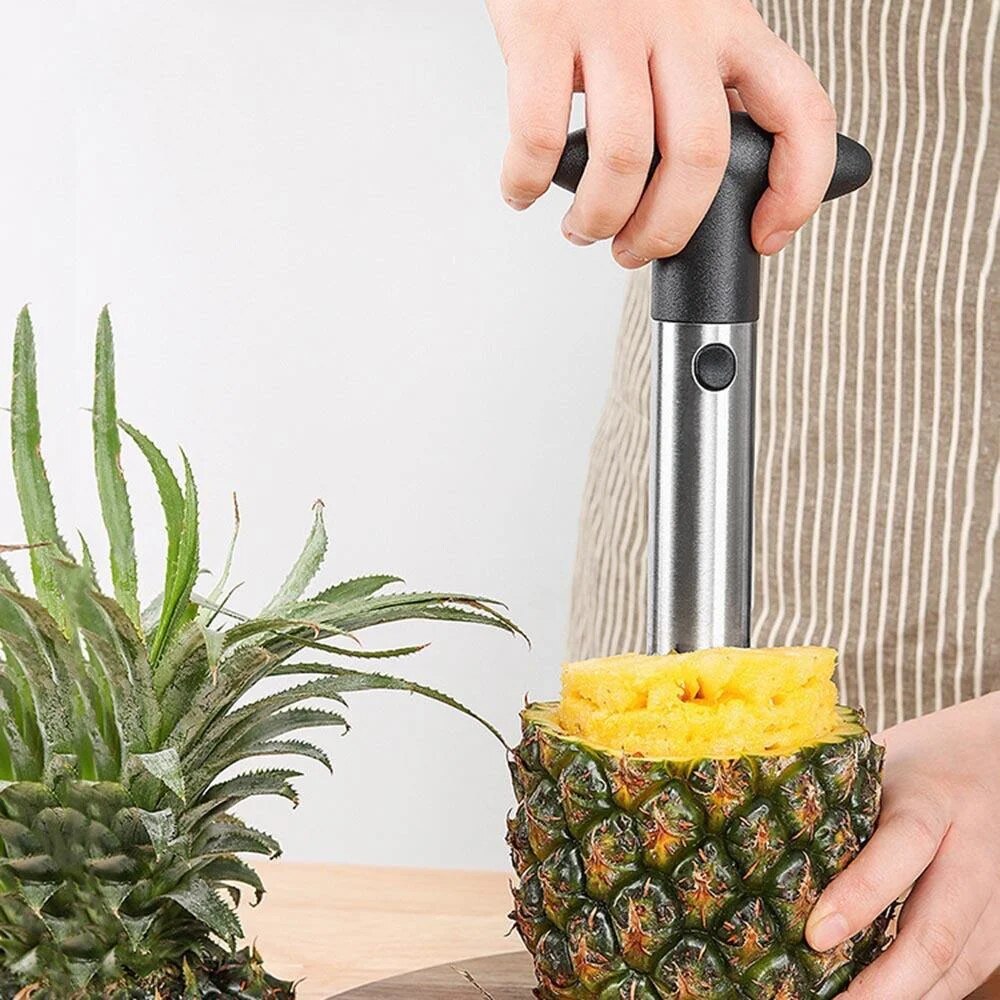 Pineapple Corer Slicer - Spot Acciaio inossidabile Ananas Pelapatate Ananas
