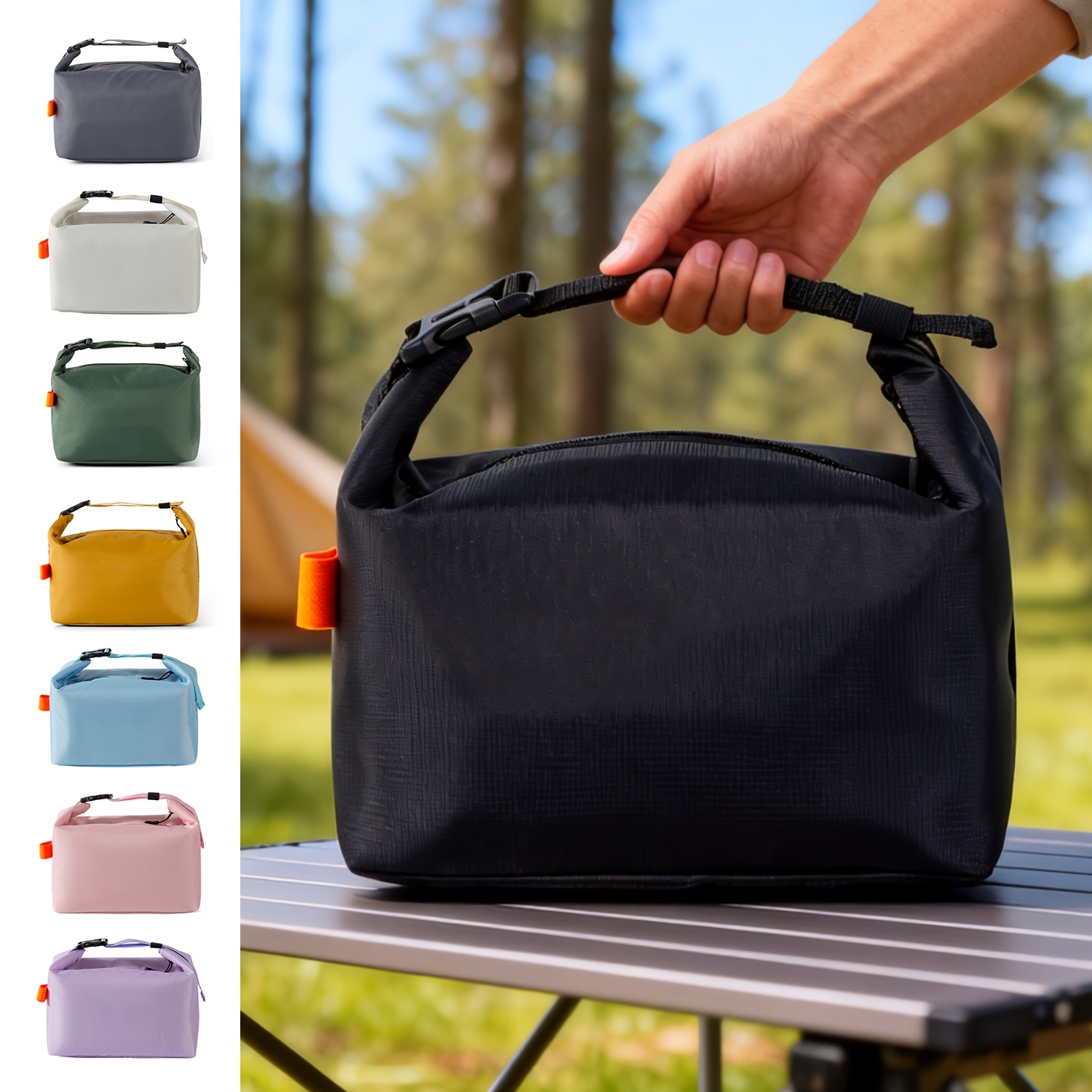 Meal Prep Fit - Borsa Termica per Pranzo in Alluminio,