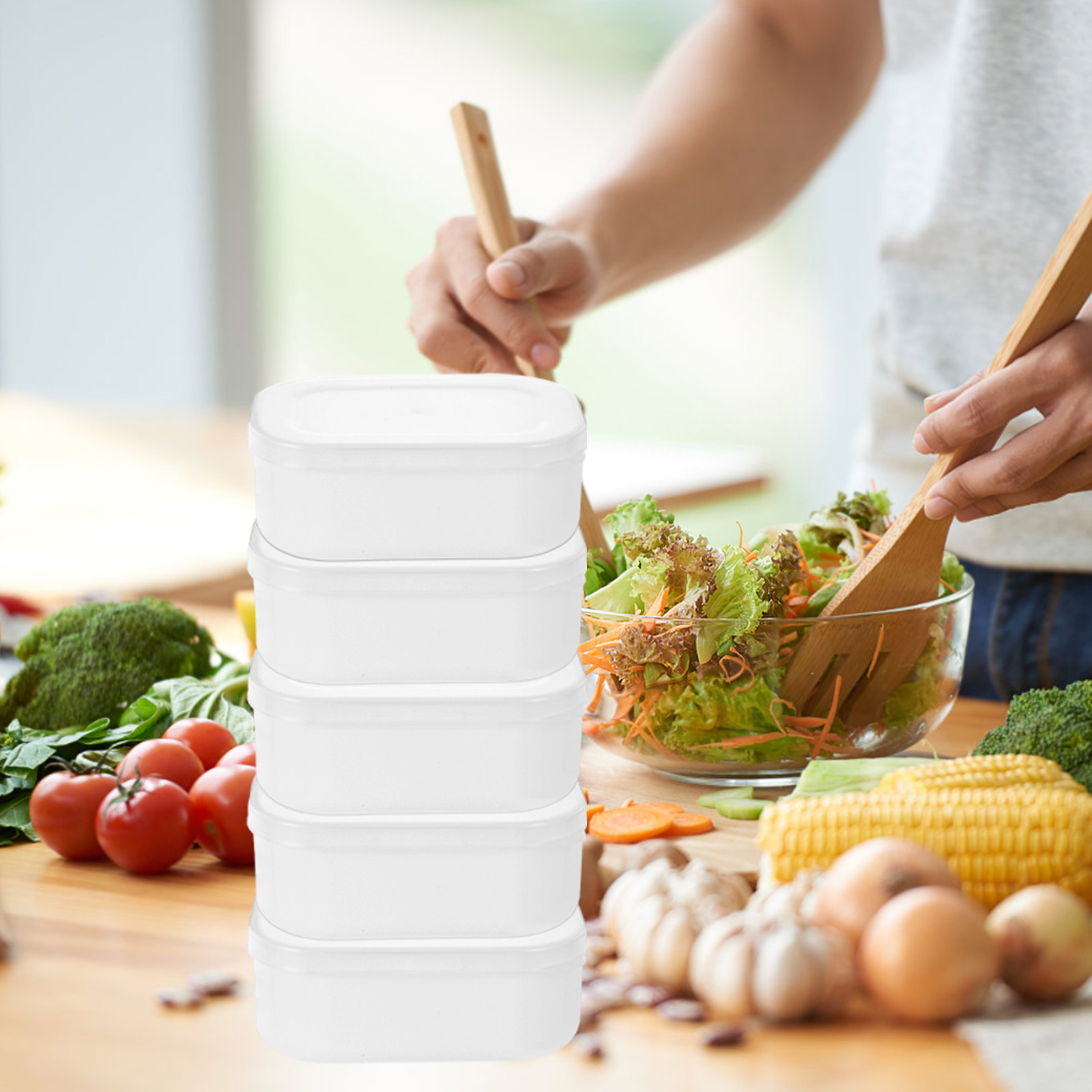 Meal Prep Diet - Set di 5 Contenitori per Conservazione