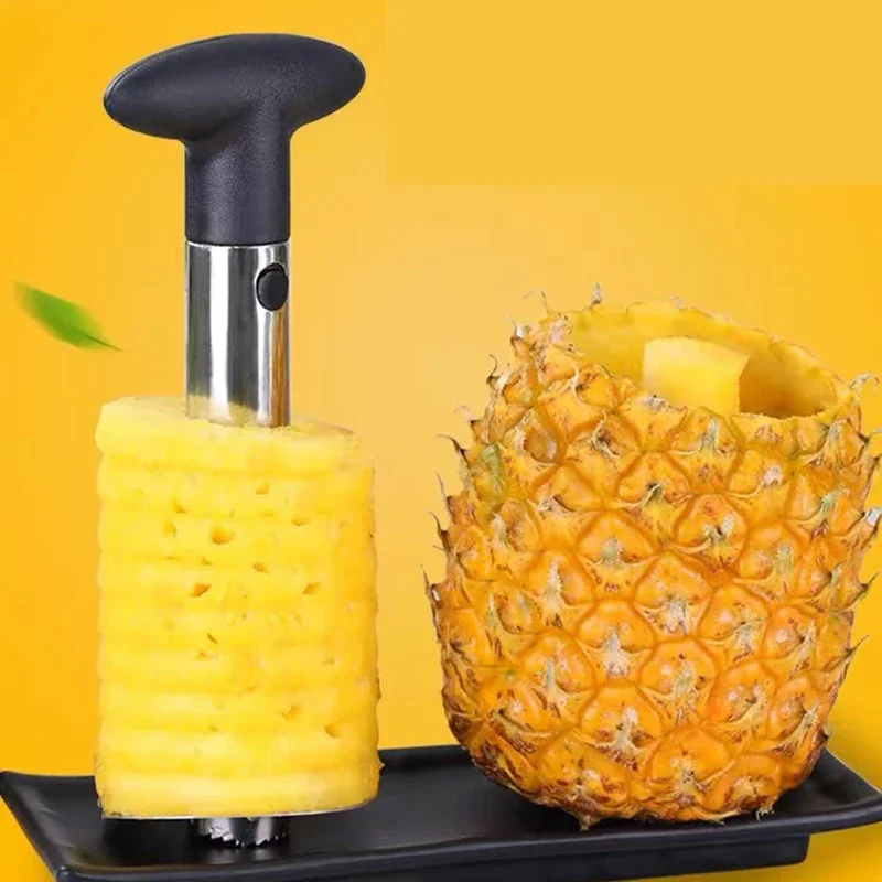 Pineapple Corer Slicer - Affettatore e Pelatore per Ananas, Coltello