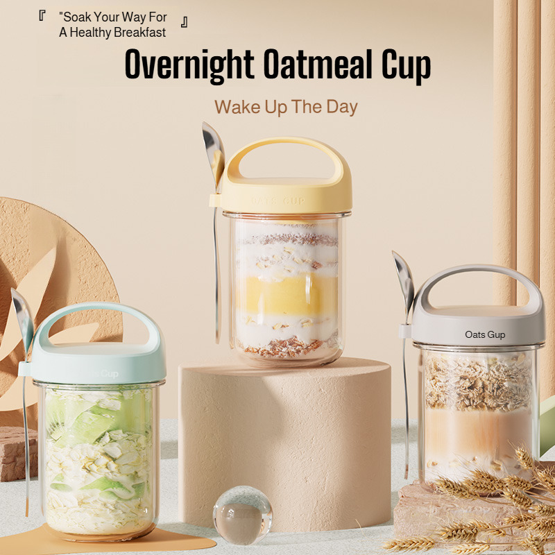 Meal Prep Diet - Contenitore Portatile per Colazione, Sicuro e