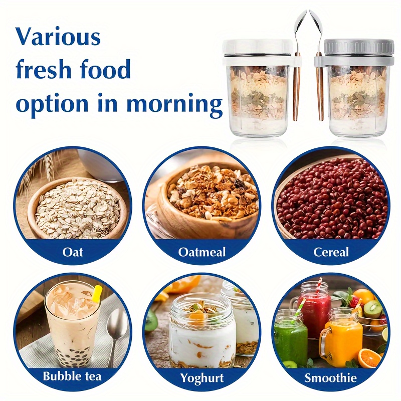 1 tazza per farina d'avena in  - Overnight Oat Jar recensione e prezzo