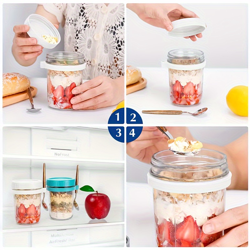 1 tazza per farina d'avena in  - Overnight Oat Jar recensione e prezzo