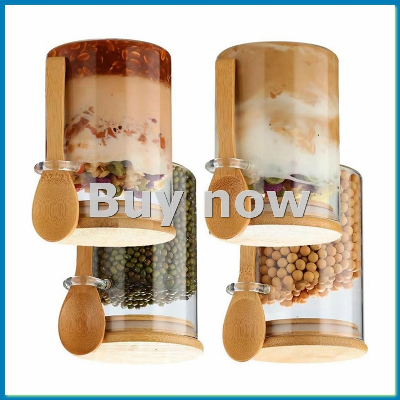Set di 4 Contenitori in Vetro  - Overnight Oat Jar recensione e prezzo