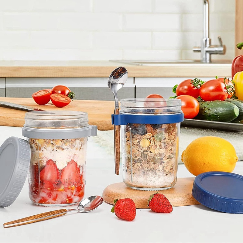 Set di 4 Contenitori per Overn - Overnight Oat Jar recensione e prezzo