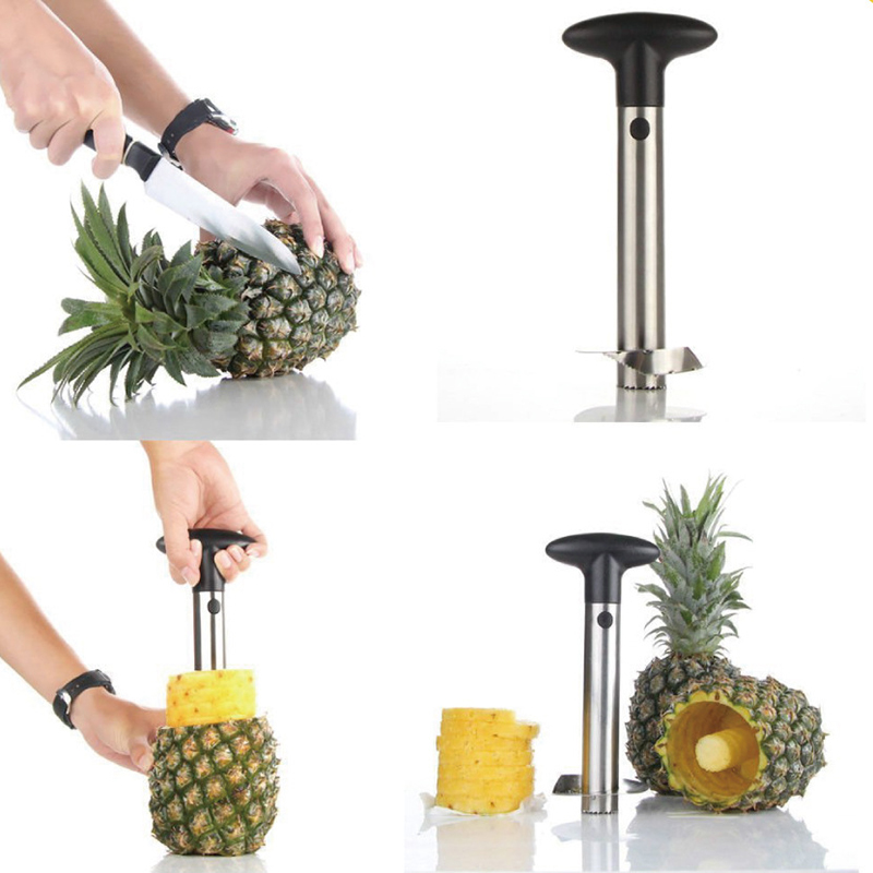 1Pc In Acciaio Inox Facile da  - Pineapple Corer Slicer recensione e prezzo