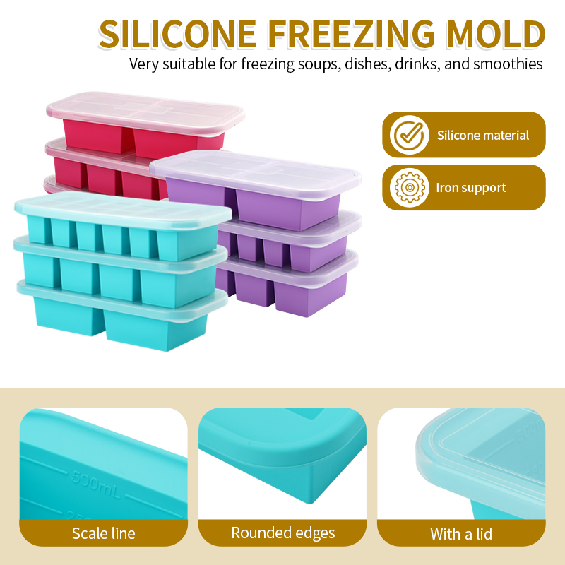 Vassoi per congelatore in sili - Meal Prep Smoothies recensione e prezzo