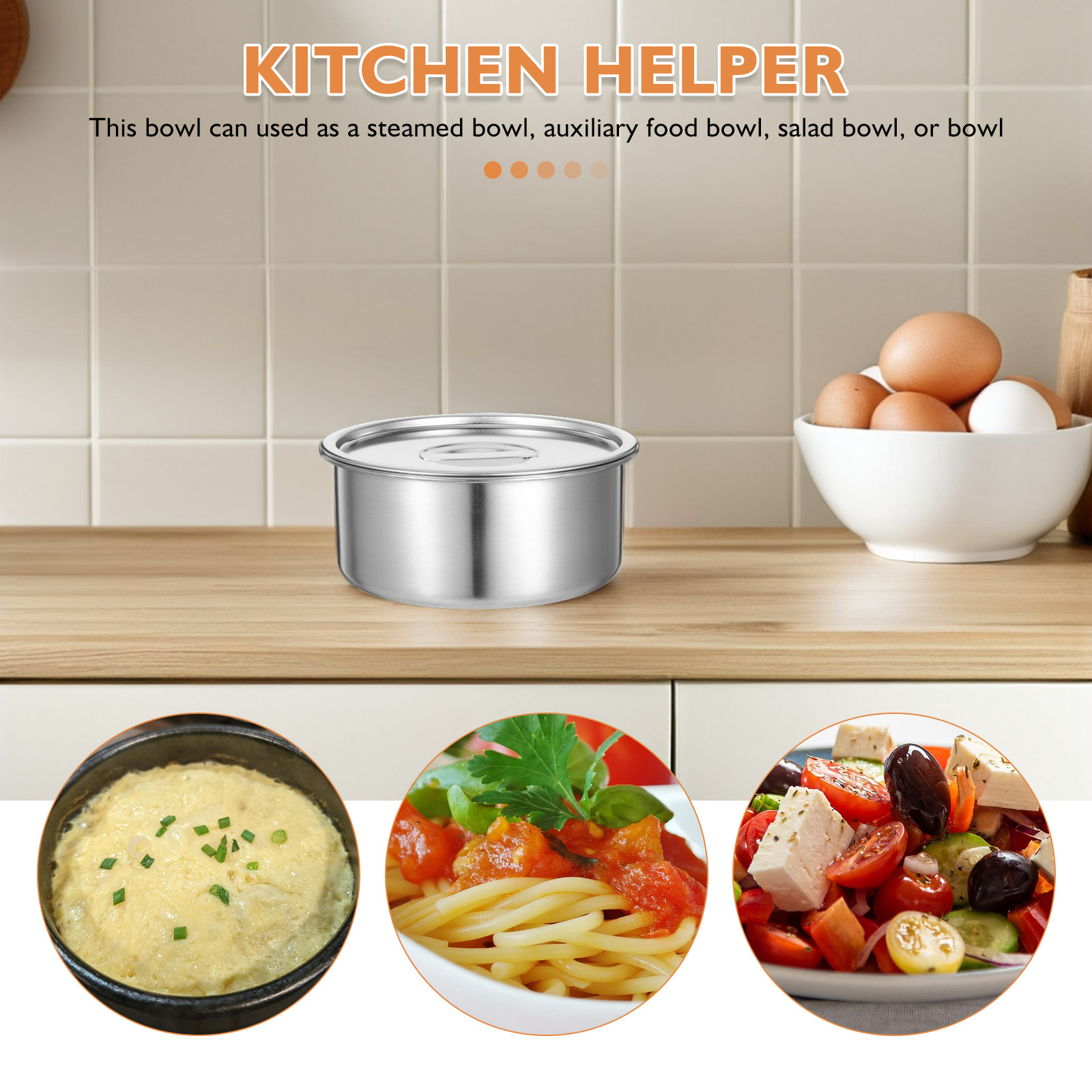 Ciotola per Uova al Vapore in  - Meal Prep Restaurant recensione e prezzo
