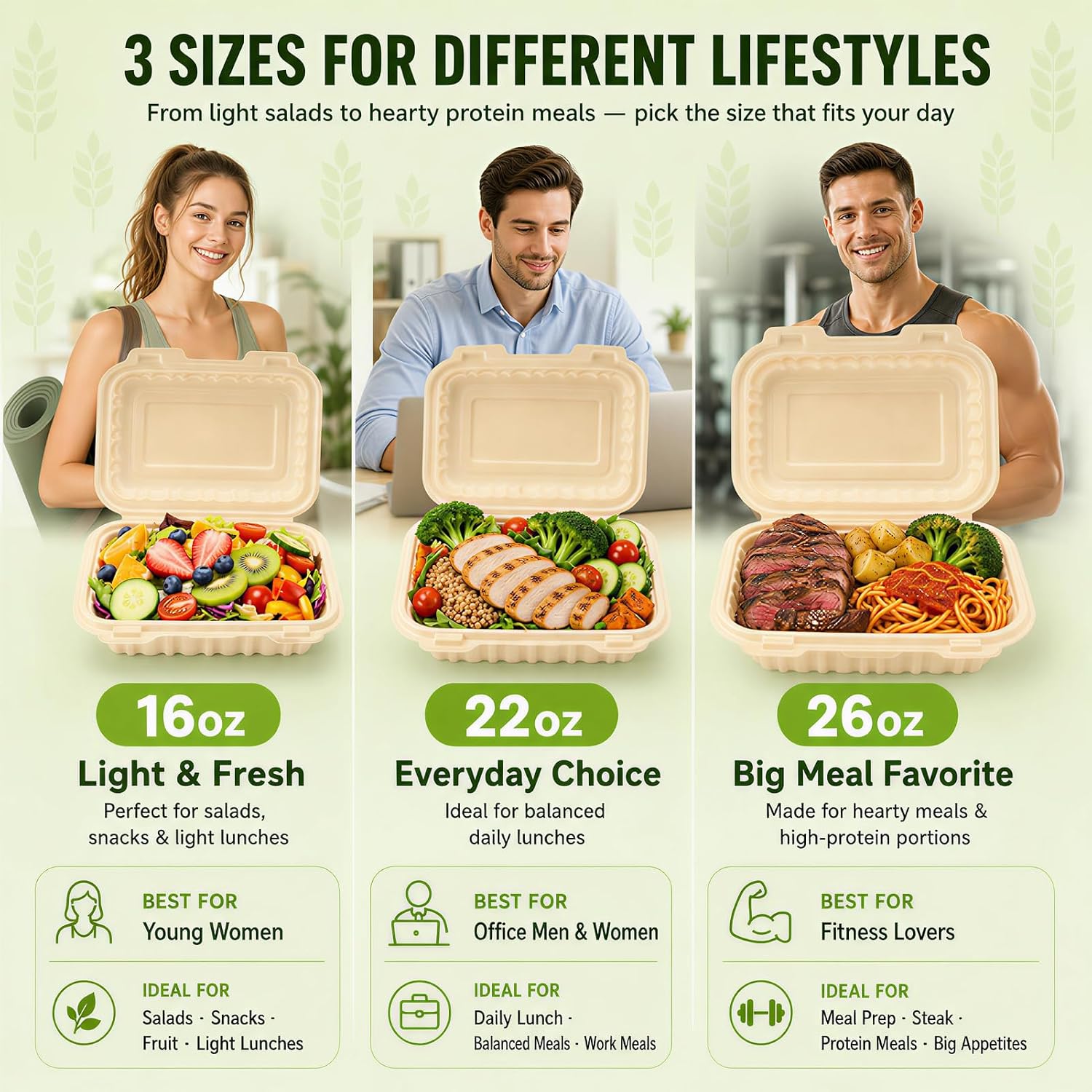 Confezione da 50 Contenitori C - Meal Preparation recensione e prezzo