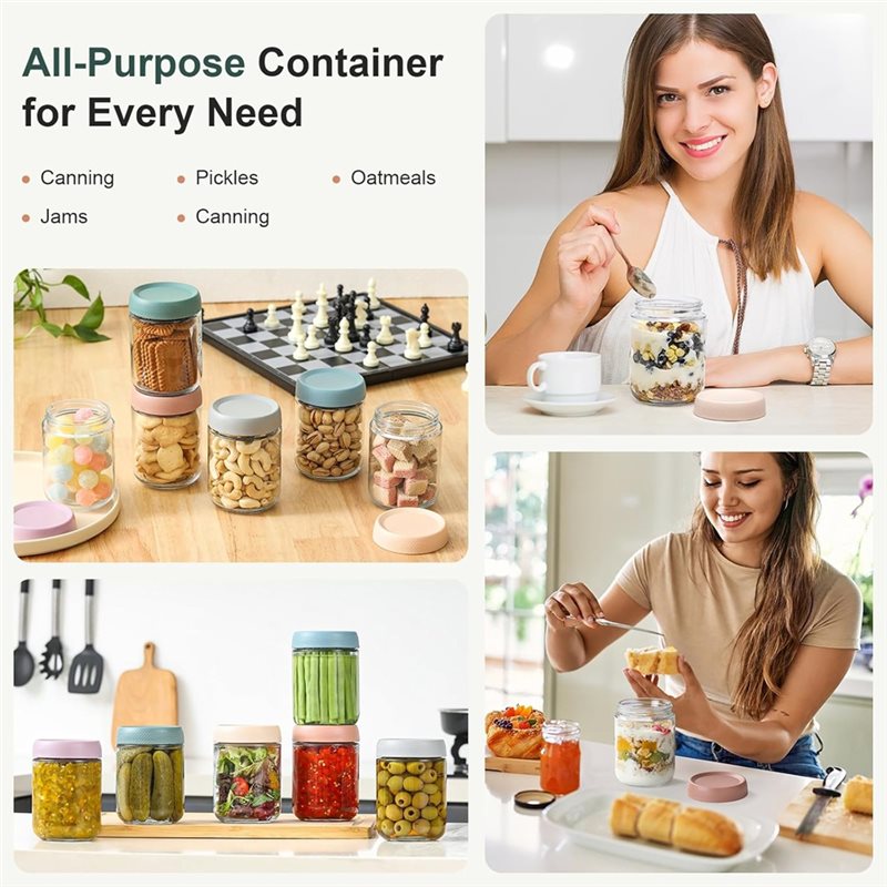CHCH 6 contenitori per avena n - Overnight Oat Jar recensione e prezzo