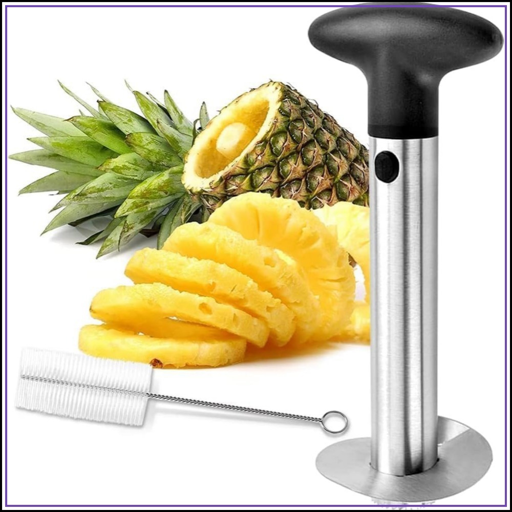 Affettatore e Decorticatore pe - Pineapple Corer Slicer recensione e prezzo