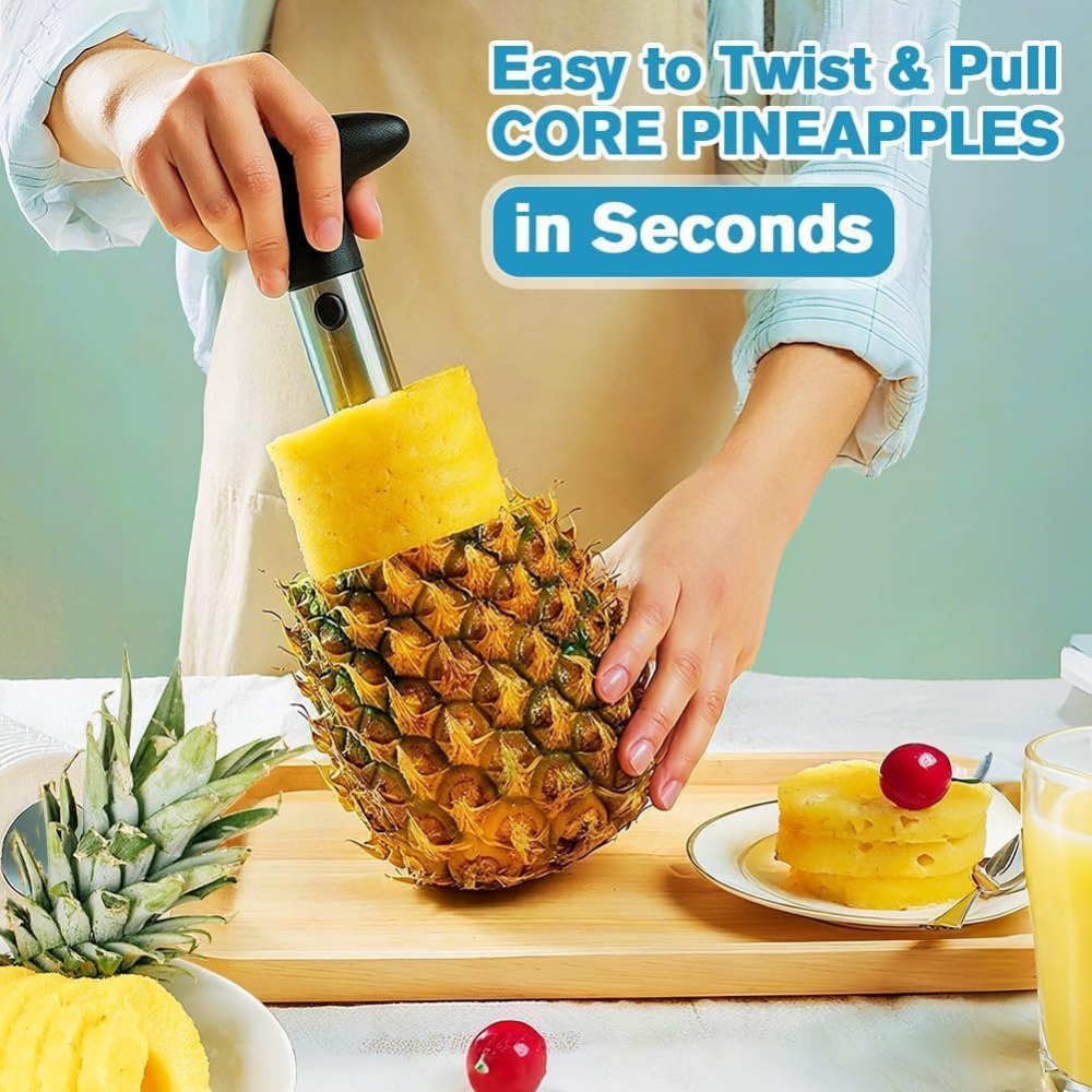 Affettatore e Decorticatore pe - Pineapple Corer Slicer recensione e prezzo