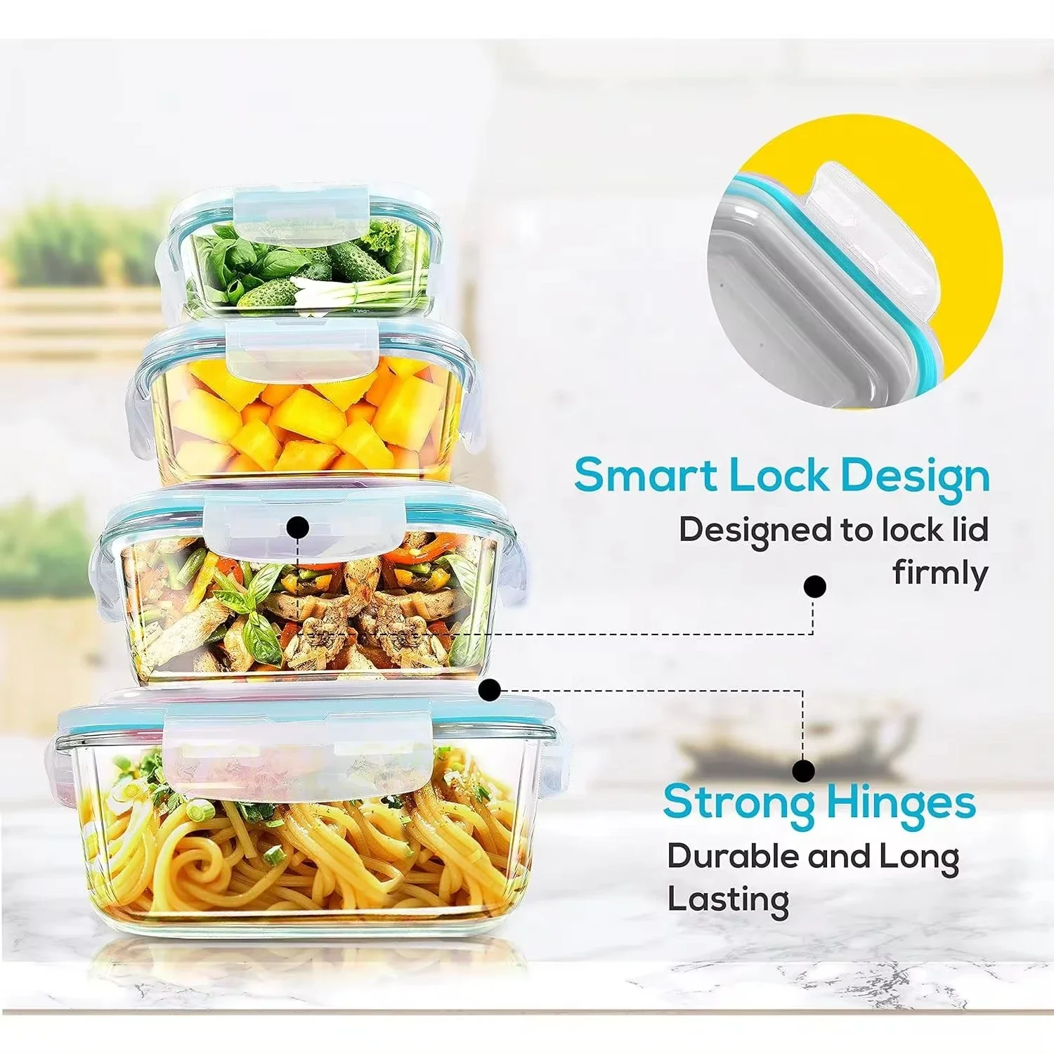 Contenitori per alimenti in ve - Meal Preparation recensione e prezzo