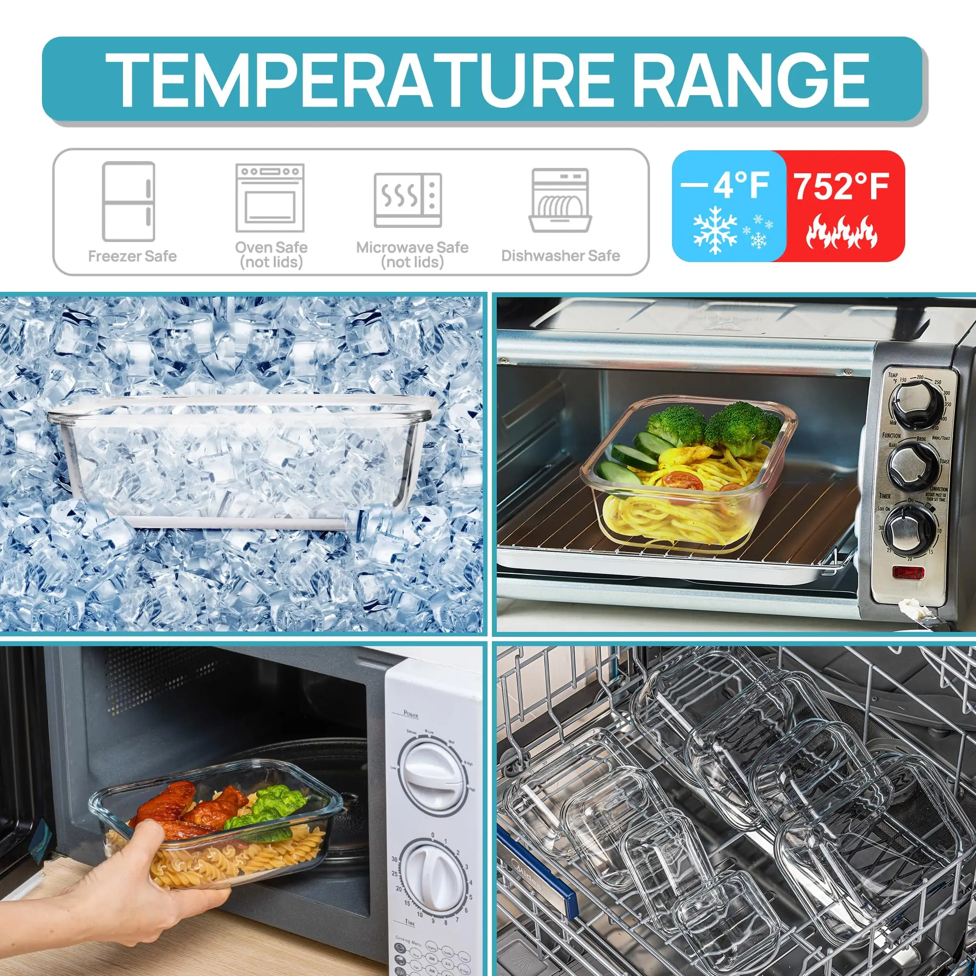 Contenitori per alimenti in ve - Meal Preparation recensione e prezzo