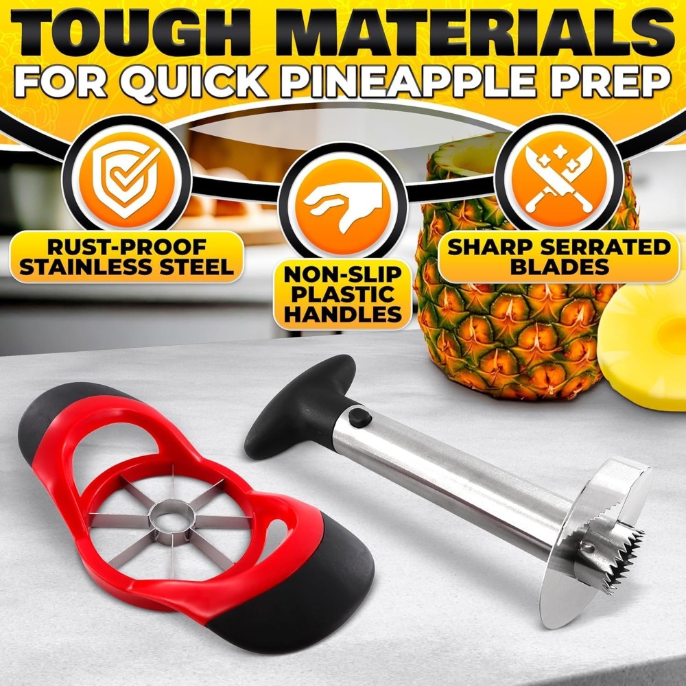 Affettatore e Decorticatore pe - Pineapple Corer Slicer recensione e prezzo
